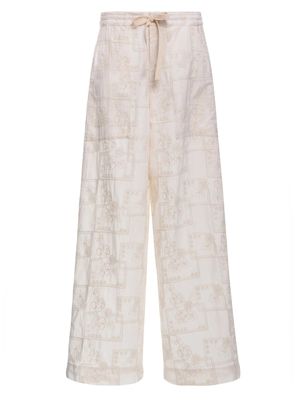 Agua bendita Caroline meraki pants embroidered floral pants M NEW